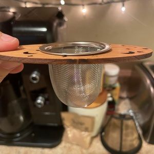 Loose leaf strainer. 💚